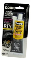Comprar Silicón Negro Resistente Al Aceite Rtv 95g Covo