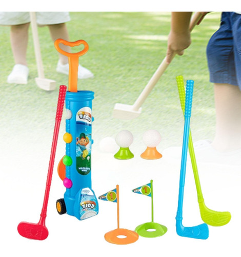 Juego De Palos De Golf Para Niños, De Golf, Coordinación,
