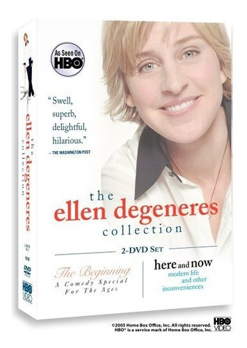 Dvd Ellen Degeneres: Comienzo / Aquí Y Ahora
