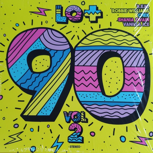 Lo + De Los 90 Vol 2 Varios Artistas Vinilo Nuevo Importado