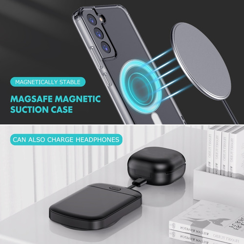Funda Magsafe + Batería Para Samsung S22 Ultra 10000 Mah