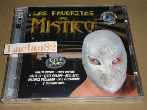 Favoritas Del Mistico 07 -2 Cd New Willie Jerry Azul Maldita