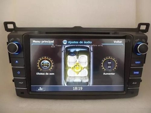 Android Toyota Rav4 2013-2018 Dvd Gps Wifi Mirror Link Touch