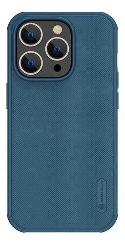 Case Thin Fit Delgado Mate  Para iPhone 14 Pro 6.1 Azul 