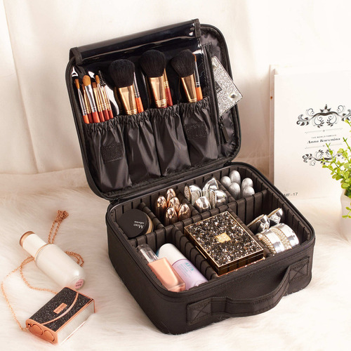 Organizador De Bolsas De Maquillaje De Viaje De Gran Capacid