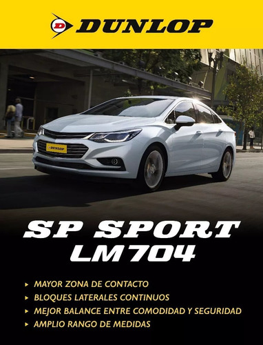 Kit X2 Cubiertas 175/65r14 (82h) Dunlop Sport Lm704
