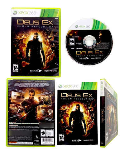 Deus Ex Human Revolution Xbox 360  (Reacondicionado)