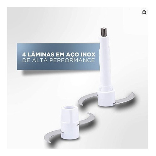 Processador De Alimentos Black Decker Modelo Mp300g Cinza