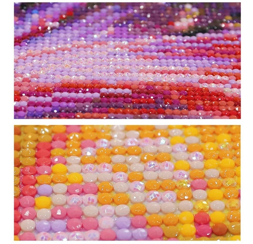 Pintura Com Diamantes - Diy 5d Strass - Praia 2 - 30x40 Cm