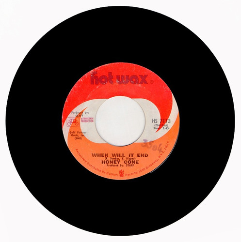 Honey Cone The Day I Found Myself 1971 Soul Vinilo 45