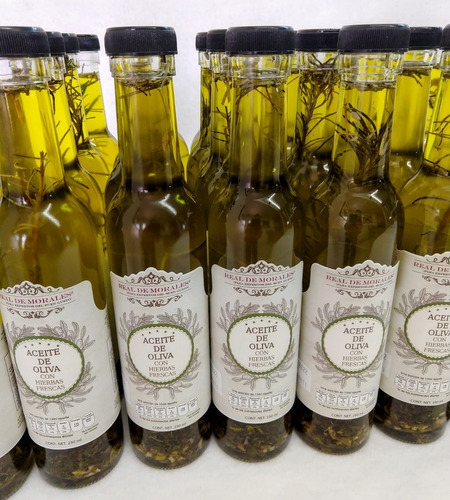 Aceite De Oliva Extra Virgen Con Hierbas Frescas Vegano Rm