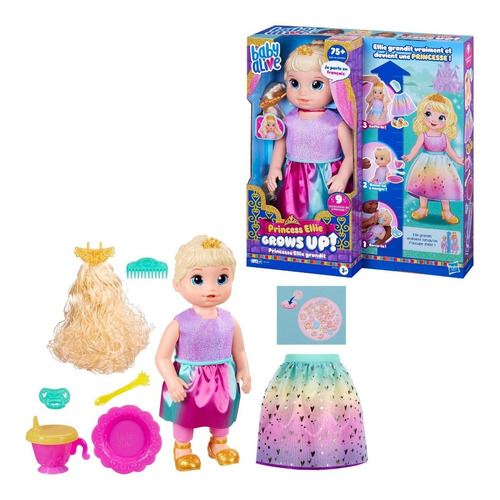 Muñeca Princesa Ellie Baby Alive Baby Grows Up Hasbro 3