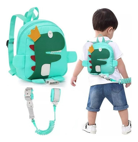 /pulsera Antipérdida 4 En 1+mochila Con Cinturón For Niños