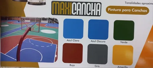 Pintura Cancha Verde Cuñete