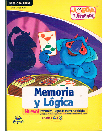 Juega Y Aprende - Divertidos Juegos De Memoria Y Lógica (Usado)