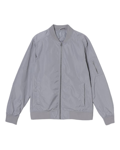 Bomber Jacket Lefties Gris Claro