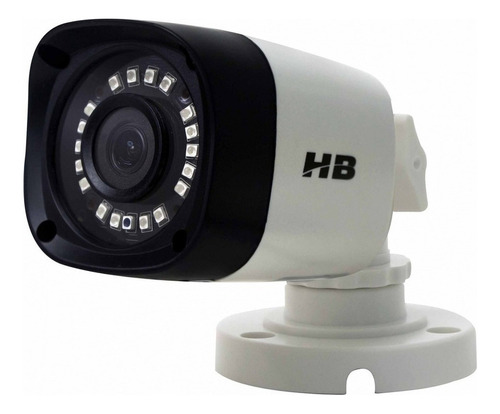 Câmera de segurança HB tech HB-402 3.6mm Câmeras Híbridas com resolução de 2MP visão nocturna incluída branca