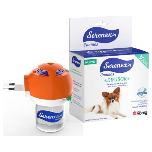 Serenex Feromonas Perros Difusor Y Repuesto X 42 Ml / Mr Dog