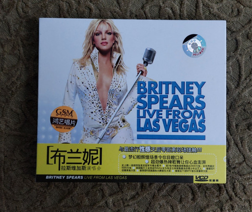 Britney Spears - Live From Las Vegas Vcd 