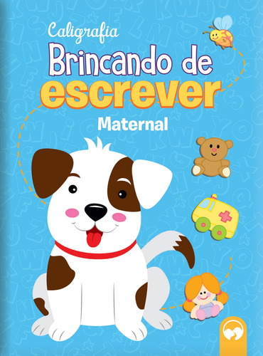 Brincando de escrever - maternal: CALIGRAFIA, de Gasperi, Luziane F de. Caligrafia Editorial Editora Vale das Letras LTDA, capa mole em português, 2017