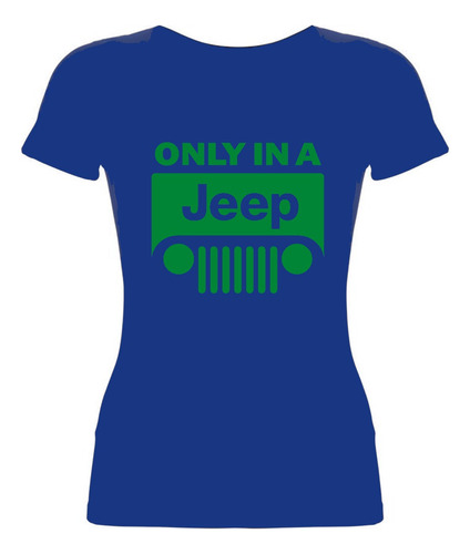 Remera Mujer Algodón Jeep Only In A Jeep