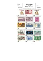 Comprar Lote De 15 Estampillas Estados Unidos 1935 - 1965 Bolivar