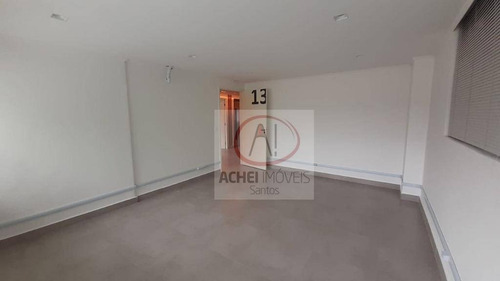 Imagem 2 de 30 de Sala Para Alugar, 21 M² Por R$ 2.800,00/mês - Ponta Da Praia - Santos/sp - Sa0497