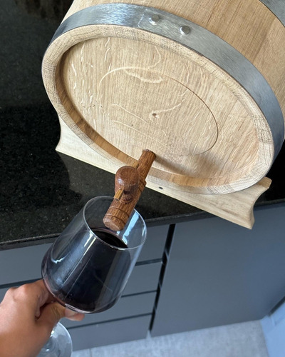 Barril, Barrica De 5 Litros Para Vinos, Cerveza, Whisky