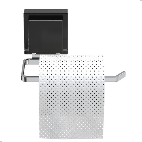 Porta Papel Higiênico Com Ventosa Papeleira Cromado Fs.rbt