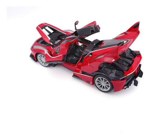 Kit De Modelo Bburago Ferrari Fxx-k Escala 118 Rojo Color