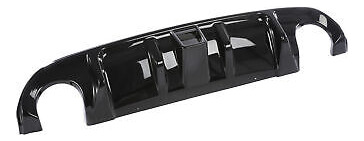 Black Rear Bumper Diffuser Spoiler Lip For 2014-2017 Inf Jjb