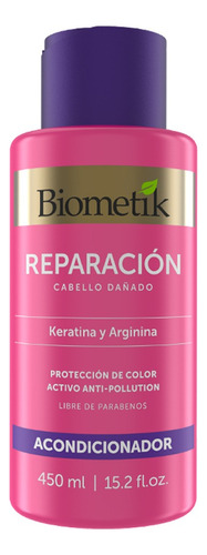  Biometik Acondicionador Reparacion Keratina Y Arginina 450ml
