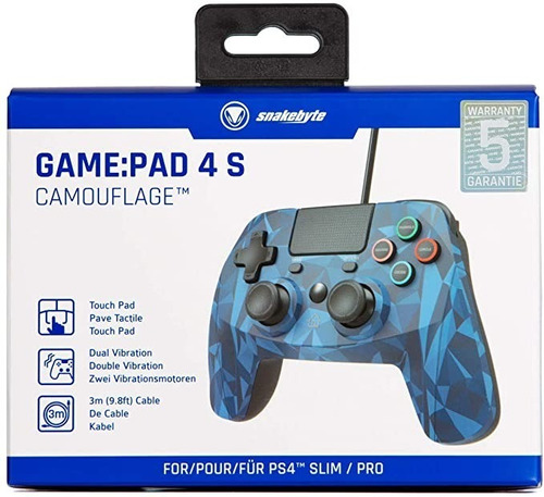 Control Inalambrico Bluetooth Para Ps4 Ps5 Pc Snakebyte