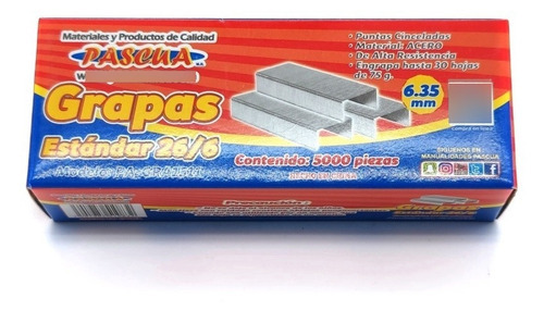 Grapa Estándar Pascua 10 Cja Con 5000 Piezas