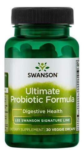 Probiótico Fórmula Ultimate Salud Digestiva 30 Caps De Swans