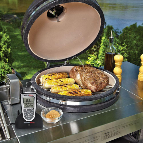 Imagen 5 de 9 de Termometro Digital Inalambrico Thermopro Tp09 Cocina Carnes