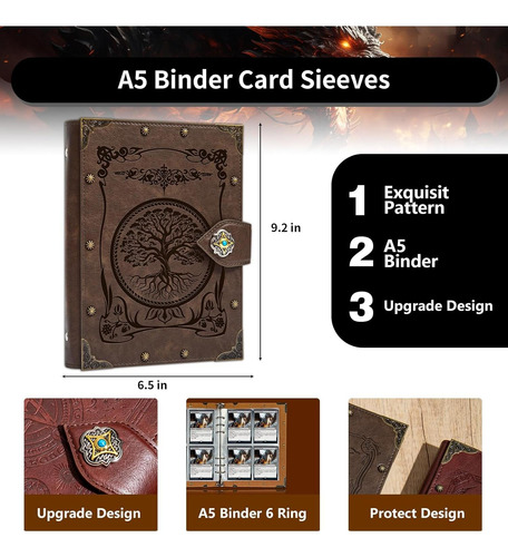 Álbum De Tarjetas Ddfe Durotan - 30 Páginas Vintage