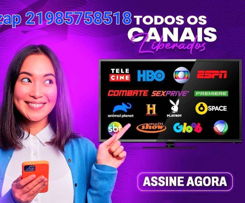 Libero Todos Os Ca.na.is Pra Sua Smart Tv/tv Box/celular/pc