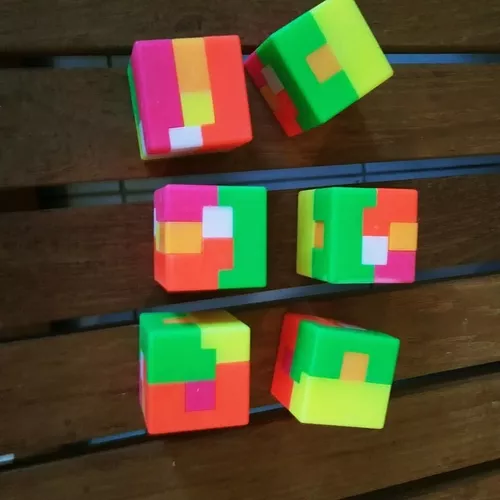 Set 6 Rompecabezas 3d Puzzle Colores | MercadoLibre