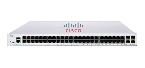 Switch Cisco Cbs350-48p-4g L3 48 Puertos Gigabit Poe+ 4sfp