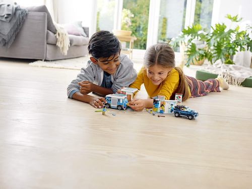 Set Lego City 60257 Construcción Gasolinera + Vehículos