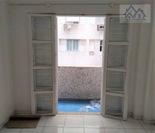 Apartamento Em Ponta Da Praia, Santos/sp De 45m² 1 Quartos Para Locação R$ 1.400,00/mes - Ap979233