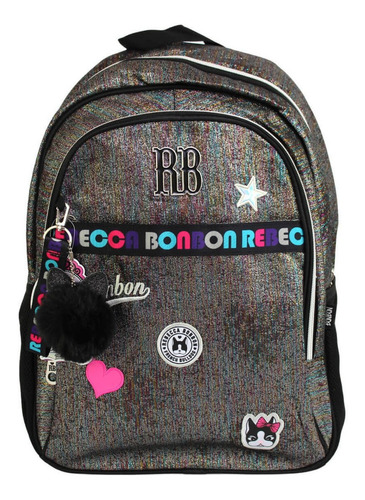 Mochila Escolar Juvenil Rebecca Bonbon Original Rb3213