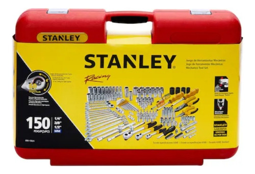 Jogo De Ferramentas 150pçs Stanley Racing