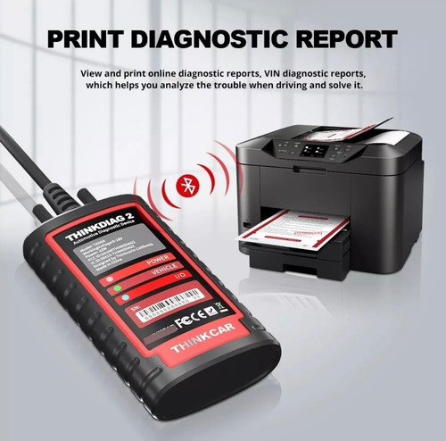 Scanner Thinkdiag 2 Automotivo Can Fd Obd2 Launch Easydiag