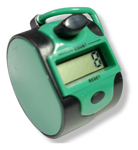 Contador Manual Digital Mano Green An78