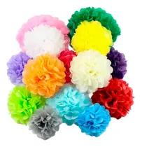Comprar Pompones De Papel Tissue O Seda 