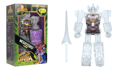 Megazord Transparente Power Rangers Super Cyborg - Super 7