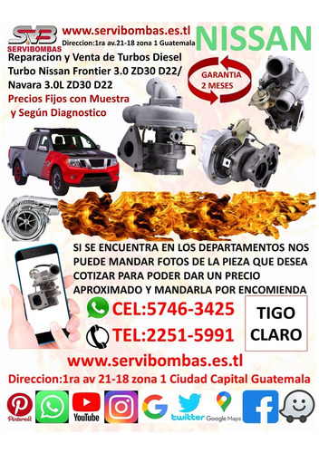 Reparacion De Turbo Nissan Patrol 3.0 Zd30 Terrano Zd303.0