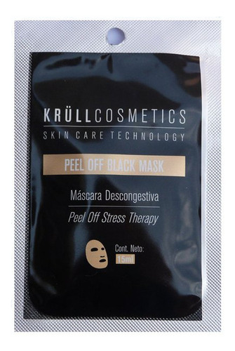 Krull Cosmetics Mascara Facial Descongestiva Puntos Negros Tipo de piel Normal